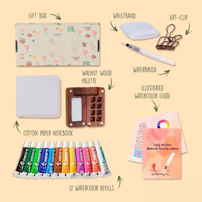 Bloom & Brush™ Watercolor Kit